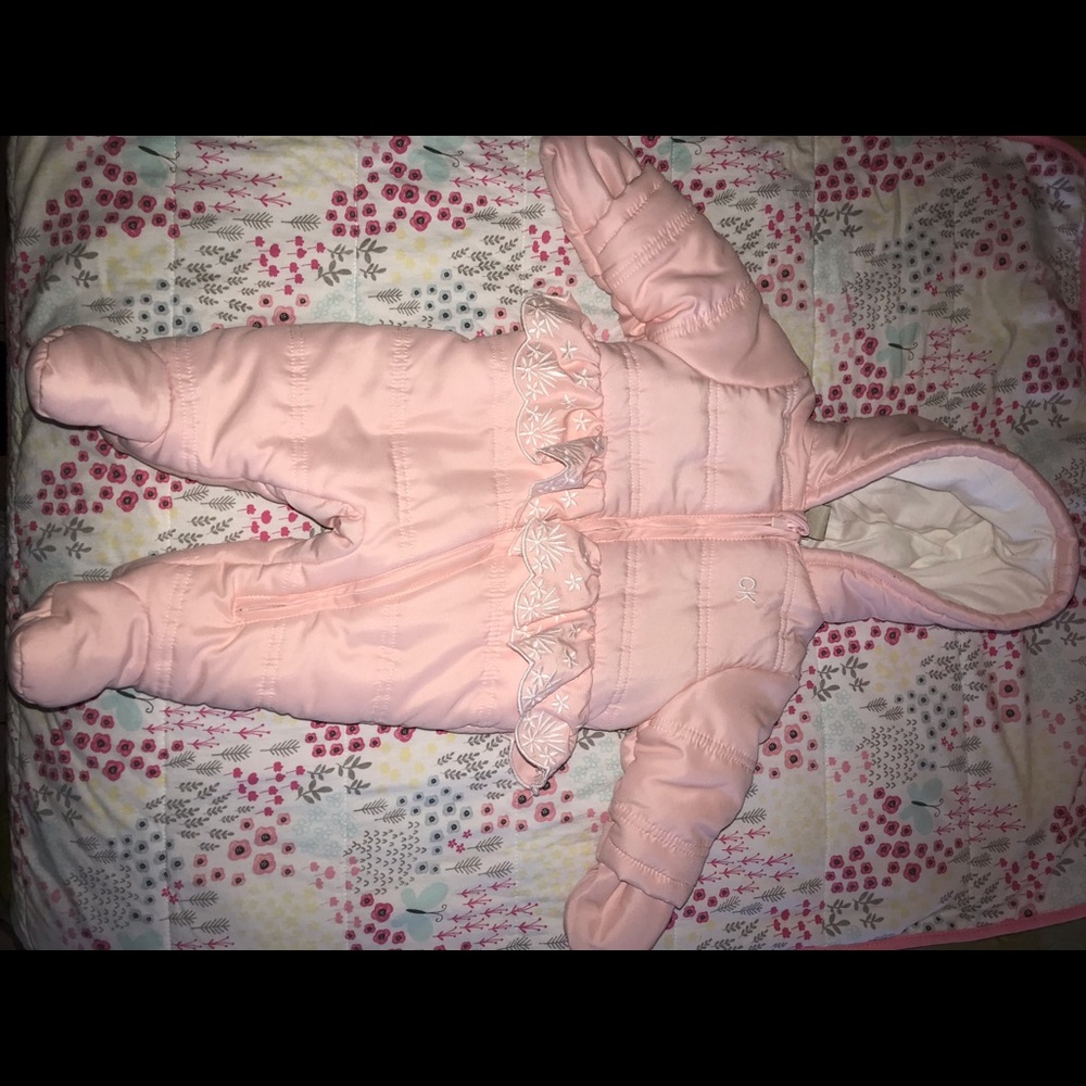 Calvin Klein Baby Girl Snowsuit